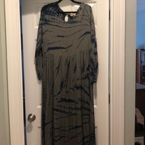 Anthropologie Dolan maxi tie dye